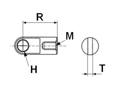 Gasdruckfedern Enden