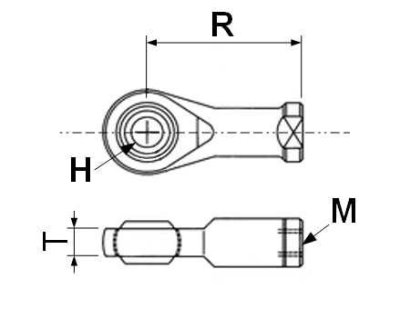 Gasdruckfedern Enden